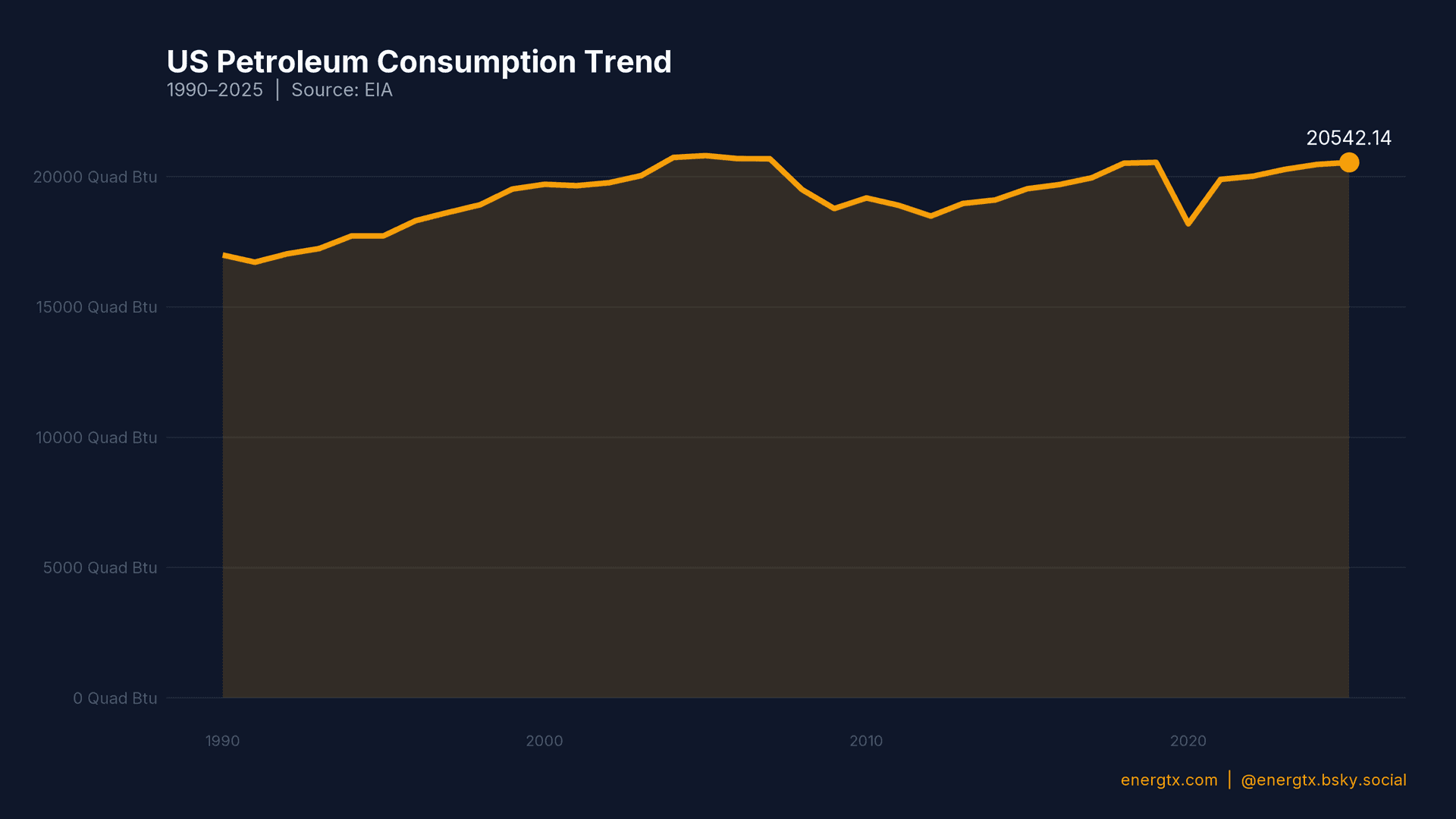 US Petroleum Consumption